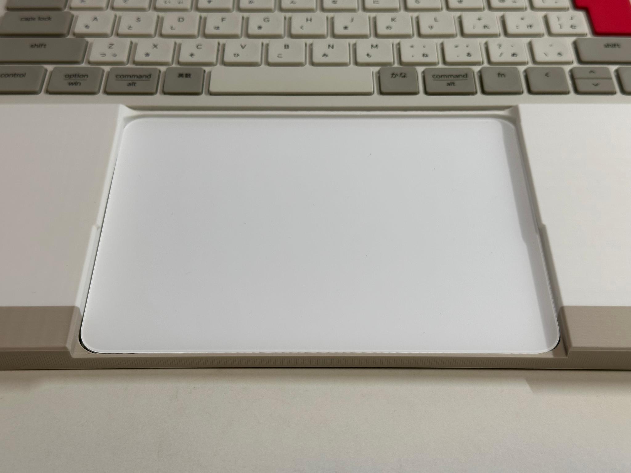 Keychron B1 Pro & Magic Trackpadドッキングトレイ+リストレスト | 5枚目