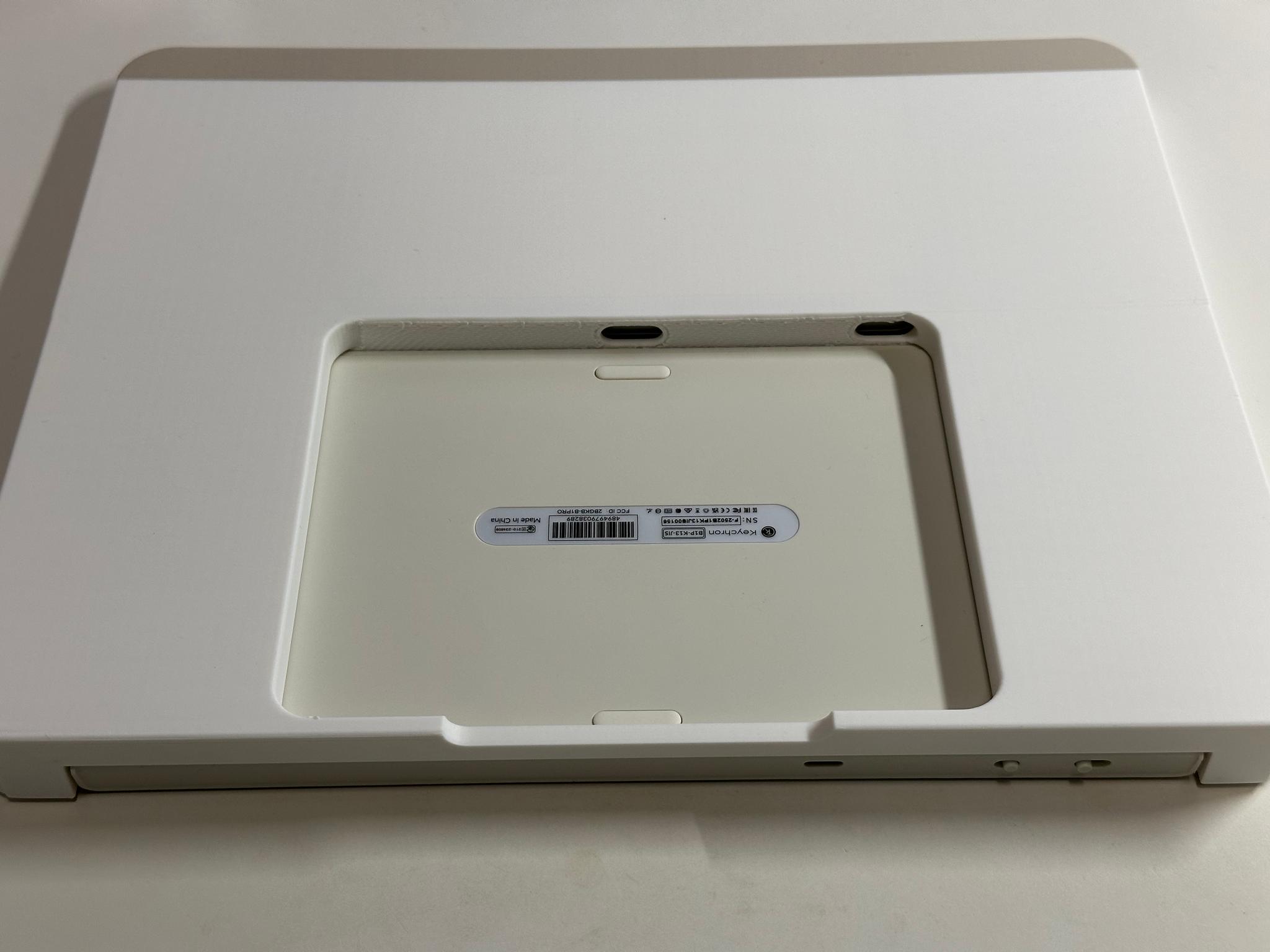 Keychron B1 Pro & Magic Trackpadドッキングトレイ+リストレスト | 6枚目