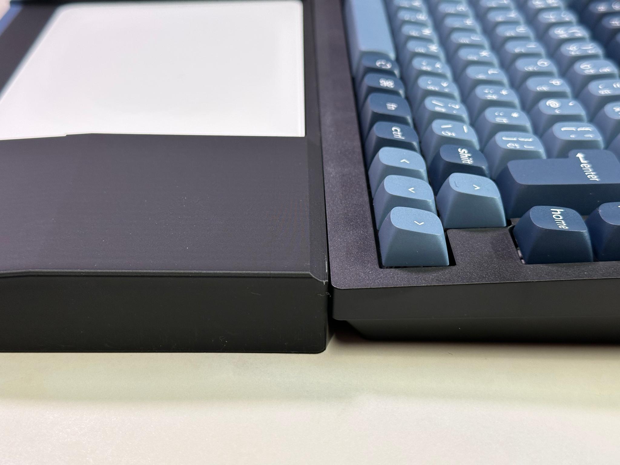 Keychron V1 Max用リストレスト&キーボードカバー 26/21mm  Magic Trackpad対応 | 4枚目