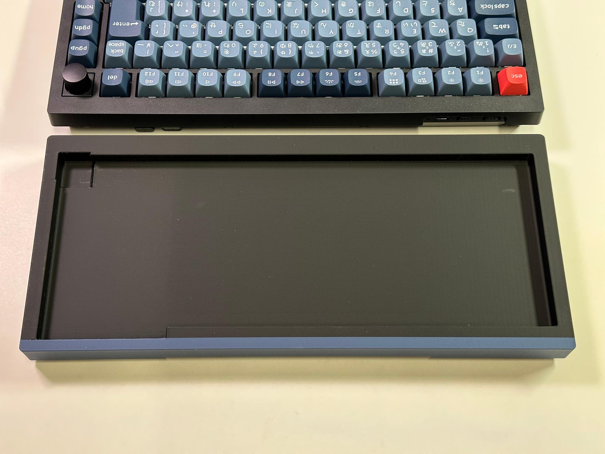 Keychron V1 Max用リストレスト&キーボードカバー 26/21mm  Magic Trackpad対応 | 8枚目