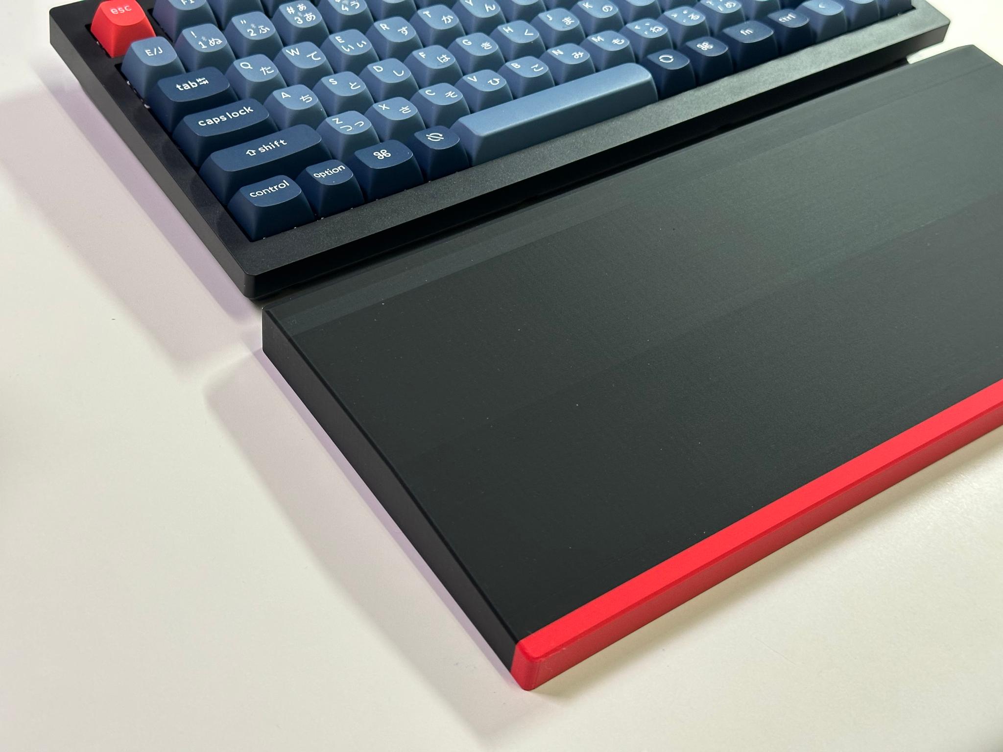 Keychron V1 Max用リストレスト&キーボードカバー (シンプルタイプ) 18/21/26mm | 2枚目