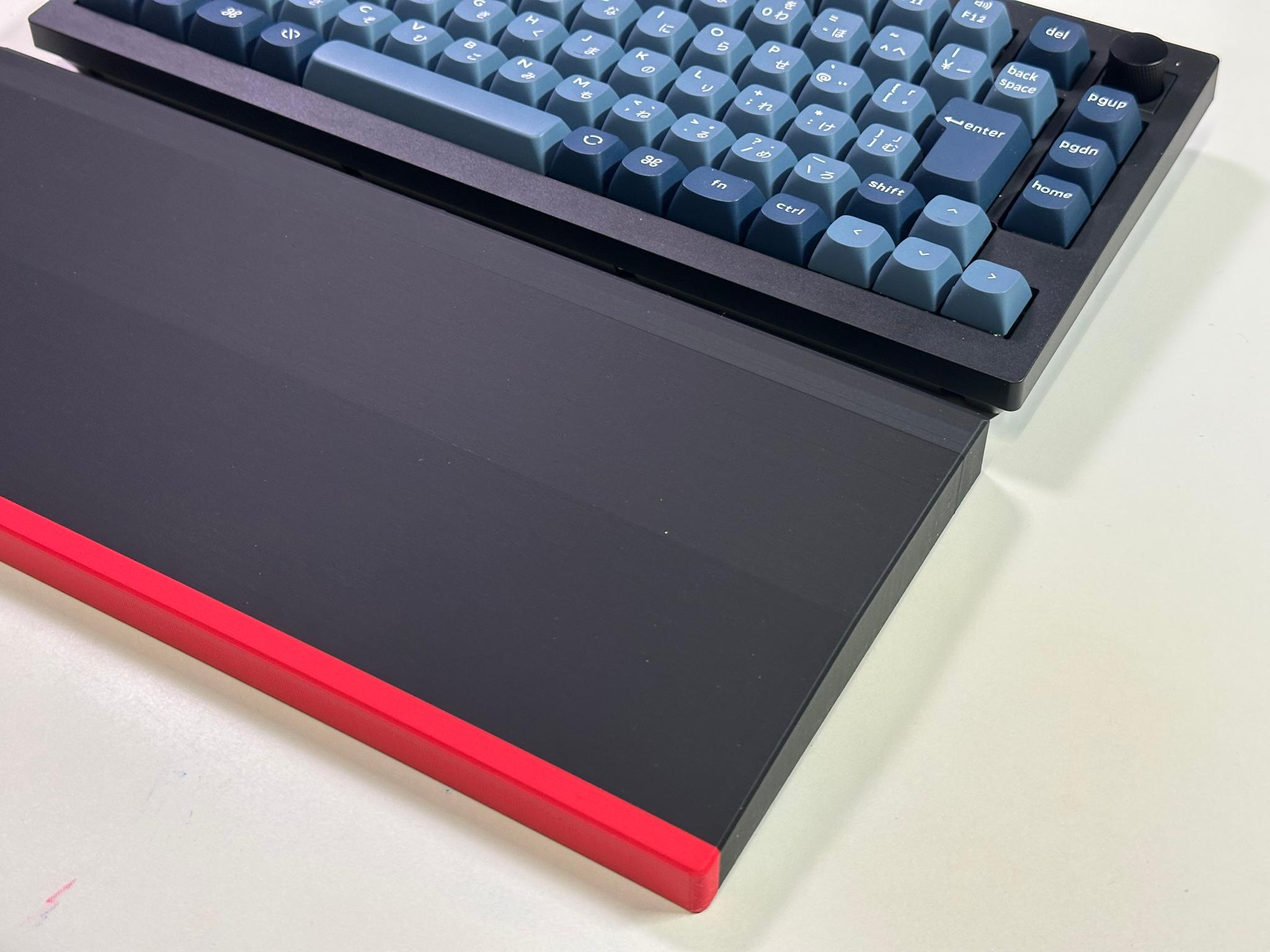 Keychron V1 Max用リストレスト&キーボードカバー (シンプルタイプ) 18/21/26mm | 3枚目