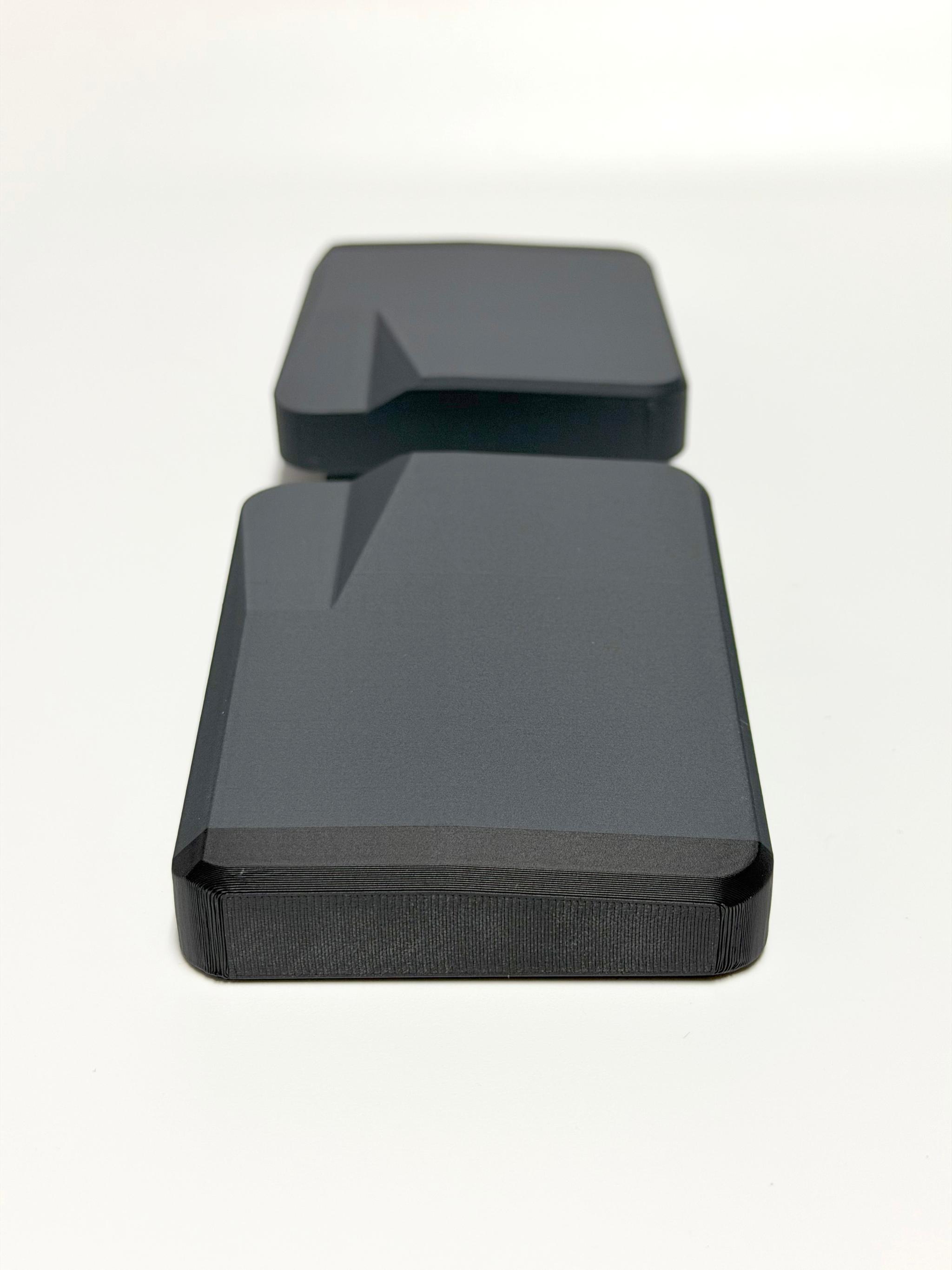 セパレート型モバイルリストレスト ワイド 傾斜タイプ8度 16to28mm 分割傾斜キーボード向け | 5枚目